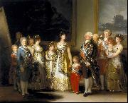 Francisco de Goya Charles IV of Spain and His Family France oil painting artist